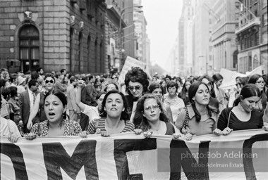 Women's Strike For Equality. New York City. August 26, 1970.