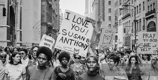 Women's Strike For Equality. New York City. August 26, 1970.