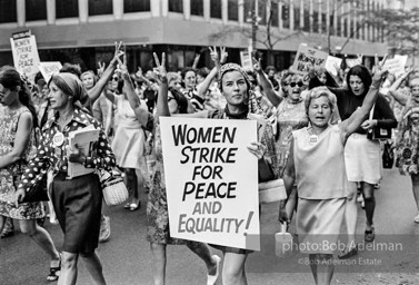 Women's Strike For Equality. New York City. August 26, 1970.