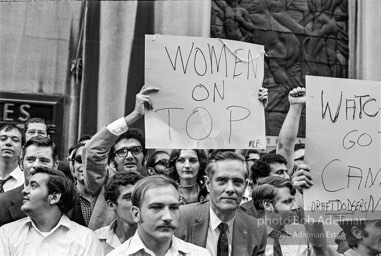 Women's Strike For Equality. New York City. August 26, 1970.