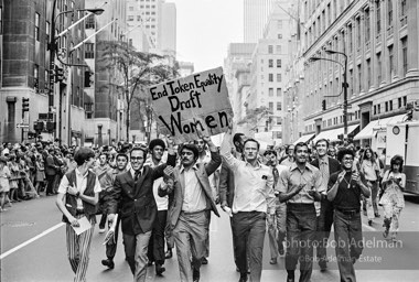 Women's Strike For Equality. New York City. August 26, 1970.