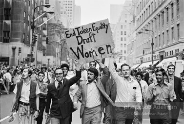 Women's Strike For Equality. New York City. August 26, 1970.