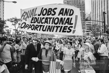 Women's Strike For Equality. New York City. August 26, 1970.