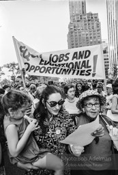 Women's Strike For Equality. New York City. August 26, 1970.