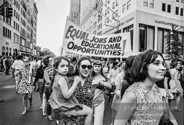 Women's Strike For Equality. New York City. August 26, 1970.