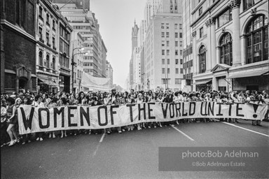 Women's Strike For Equality. New York City. August 26, 1970.