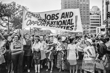 Women's Strike For Equality. New York City. August 26, 1970.