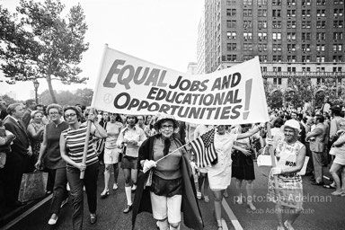 Women's Strike For Equality. New York City. August 26, 1970.