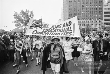 Women's Strike For Equality. New York City. August 26, 1970.