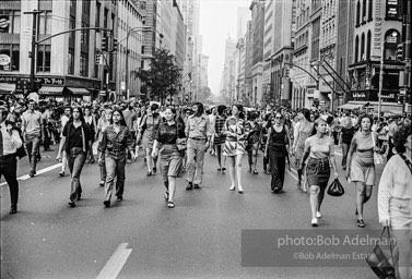 Women's Strike For Equality. New York City. August 26, 1970.