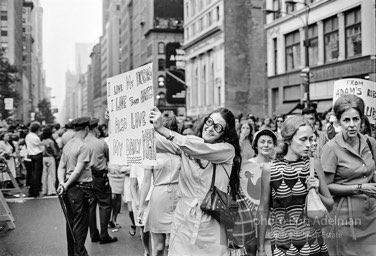 Women's Strike For Equality. New York City. August 26, 1970.