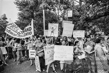 Women's Strike For Equality. New York City. August 26, 1970.