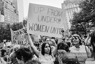 Women's Strike For Equality. New York City. August 26, 1970.