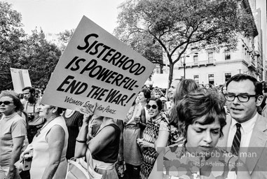 Women's Strike For Equality. New York City. August 26, 1970.