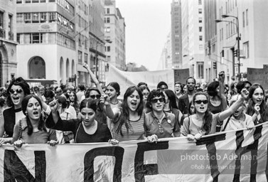 Women's Strike For Equality. New York City. August 26, 1970.