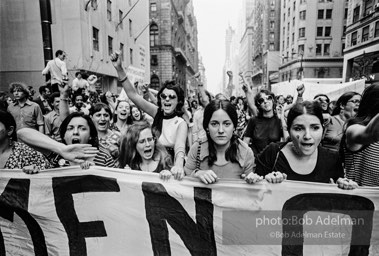 Women's Strike For Equality. New York City. August 26, 1970.