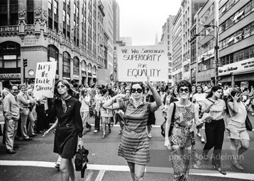 Women's Strike For Equality. New York City. August 26, 1970.