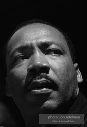 Eyes on the prize: King in a quiet moment during the march to Montgomery,  Alabama.  1965- KING_cover 002