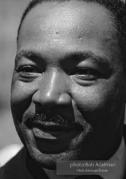 MLK during the Selma to Montgomery march, Alabama. 1965