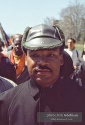 MLK during the Selma to Montgomery march, Alabama. 1965