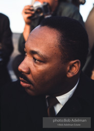 MLK during the Selma to Montgomery march, Alabama. 1965