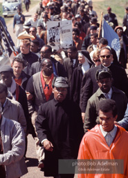 MLK during the Selma to Montgomery march, Alabama. 1965