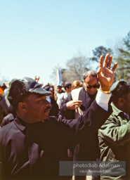 MLK during the Selma to Montgomery march, Alabama. 1965