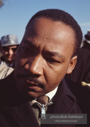 MLK during the Selma to Montgomery march, Alabama. 1965