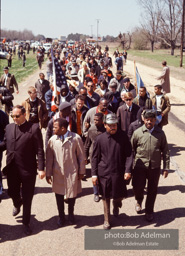 MLK during the Selma to Montgomery march, Alabama. 1965