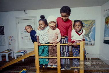 From Ned O'Gorman, The Children's Storefront, Harlem. New York City. 1978.