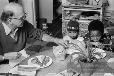 From Ned O'Gorman, The Children's Storefront, Harlem. New York City. 1978.