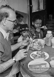 From Ned O'Gorman, The Children's Storefront, Harlem. New York City. 1978.