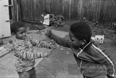 From Ned O'Gorman, The Children's Storefront, Harlem. New York City. 1978.